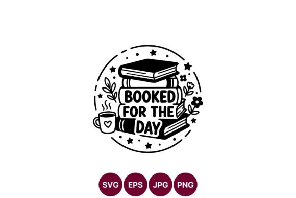 Book Lover Reading Quote Art: Graphics & Illustrations