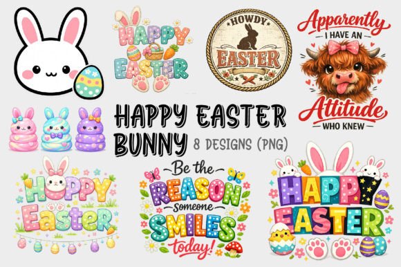 Easter Bunny Graphics & Illustrations Review